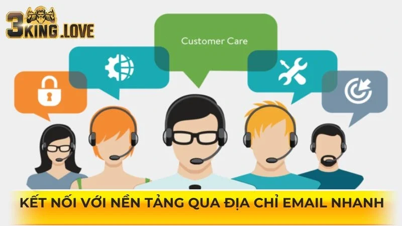 Kết nối với nền tảng qua địa chỉ Email nhanh
